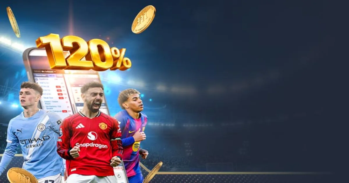 120% MSPORTS WELCOME BONUS