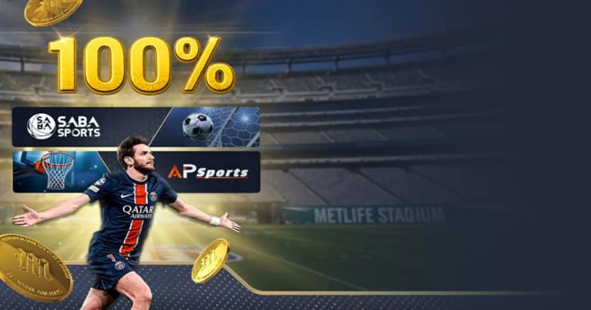 100% SPORTS WELCOME BONUS