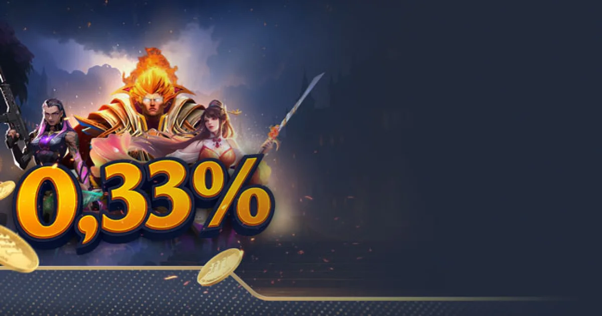 0.33% ESPORTS DAILY REBATE